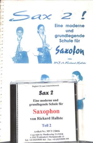 Hallste, R: Sax 2 - eine moderne + grundlegende Schule