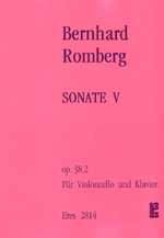 Romberg, B: Sonate 5 G-Dur op 38/2