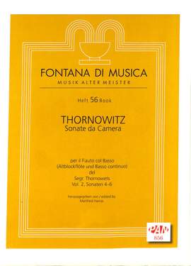 Thornowitz, H: Sonate da camera 2 (4-6) 56