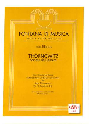 Thornowitz, H: Sonate da camera 2 (4-6) 56