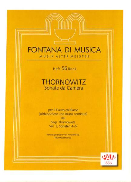 Thornowitz, H: Sonate da camera 2 (4-6) 56