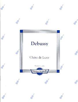 Debussy, C: Clair de lune (Suite Bergamasque)