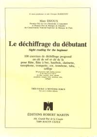 Dijoux, M: Le dechiffrage du debutant - 100 exercices