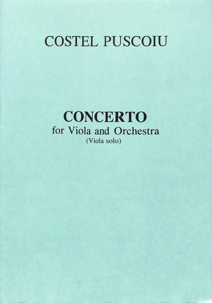 Puscoiu, C: Konzert