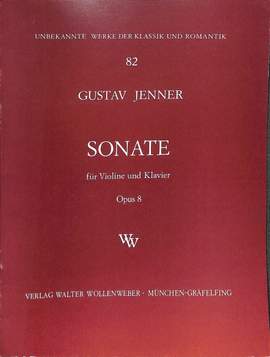 Jenner, C U G: Sonate a-moll op 8