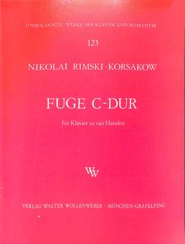 Rimsky-Korsakov, N: Fuge C-Dur