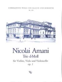 Amani, N: Trio d-moll op 1