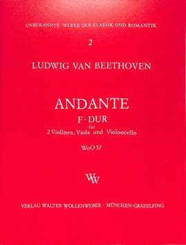 Beethoven, L v: Andante F-Dur WOO 57 F major WOO 57