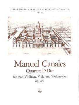 Canales, M: Quartett D-Dur op 3/1