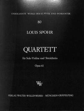 Spohr, L: Quartett op 61