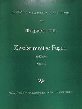 Kiel, F: Zweistimmige Fugen op 10