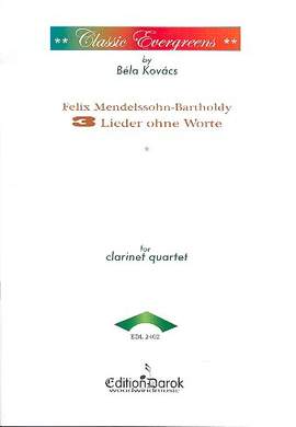 Mendelssohn Bartholdy, F: 3 Lieder ohne Worte