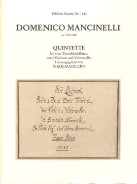 Mancinelli, D: 5 Quintette