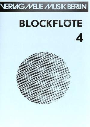 Hoffmann, W: Blockflöte 4