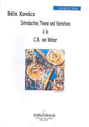 Kovács, B: Introduction Thema + Variations a la Weber