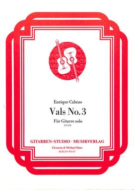 Cabezo, E: Vals 3