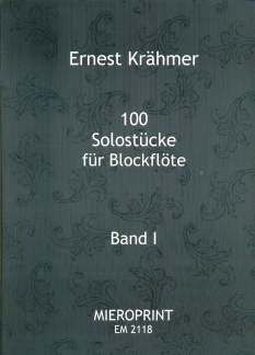 Kraehmer, E: 100 Solostücke Op 31 Bd 1 (1-61)