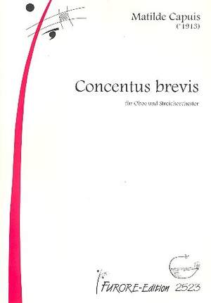 Capuis, M: Concentus brevis