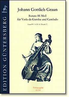 Graun, J G: Sonate h-moll GRAUNWV 15/50