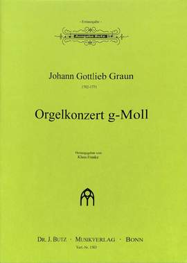 Graun, J G: Konzert g-moll