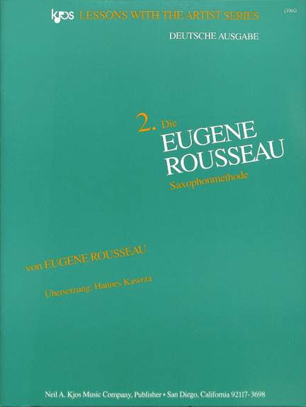 Rousseau, E: Saxophon Methode 2