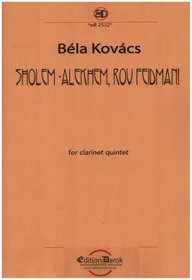 Kovács, B: Sholem - Alechem Rov Feidman