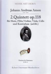 Amon, J A: Quintett 2 op 118
