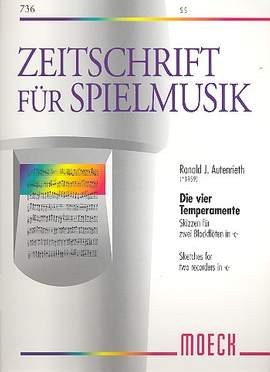 Autenrieth, R J: Die 4 Temperamente