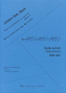 Bach, J S: Suite a-moll BWV 997
