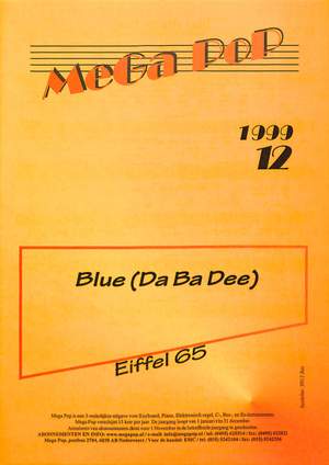 Eiffel 65: Blue (da ba dee)