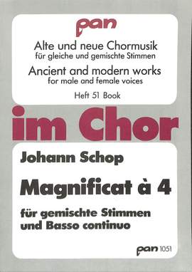Schop, J: Magnificat a 4