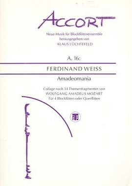 Weiss, F: Amadeomania - Collage nach 34 Themenfragmenten