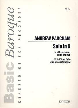 Parcham, A: Solo G-Dur