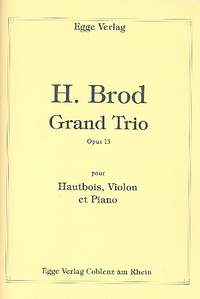 Brod, H: Grand Trio op 15