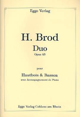 Brod, H: Duo op 43