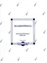 Blumenstengel, A: Viola scale technique 1