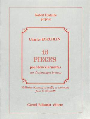 Koechlin, C: 15 pieces sur des paysages bretons