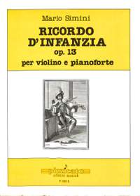 Simini, M: Ricordo d'infanzia op 13