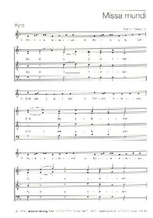 Menschick, W: Missa mundi
