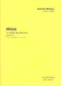 Wesley, S: Messe - missa duplicibus 6 Toni