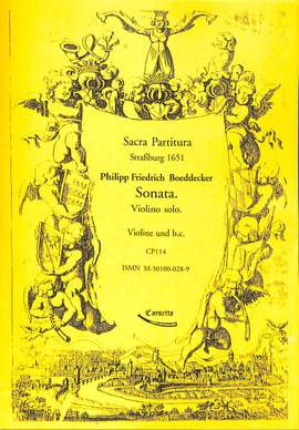 Boeddecker, P F: Sonate