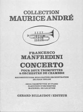 Manfredini, F: Concerto