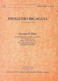 Bigaglia, D: Sonate F-Dur