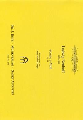 Neuhoff, L: Sonate e-moll op 11
