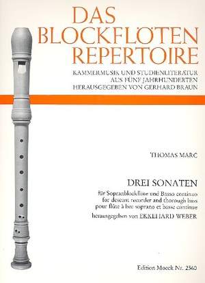 Marc, T: 3 Sonaten