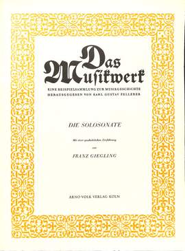Giegling, F: Das Musikwerk 15