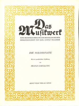 Giegling, F: Das Musikwerk 15