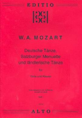 Mozart, W A: Deutsche Tänze Salzburger Menuette +
