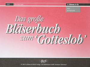 Ader, B: Das grosse Bläserbuch zum Gotteslob