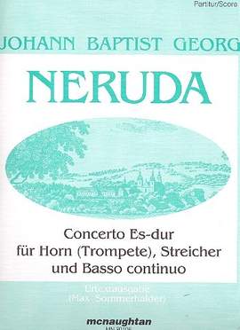 Neruda, J B G: Konzert Es-Dur
